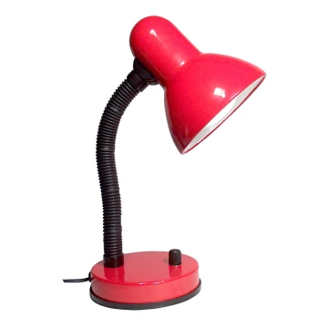 Stmívatelná stolní lampa KADET -S 1xE27/40W červená