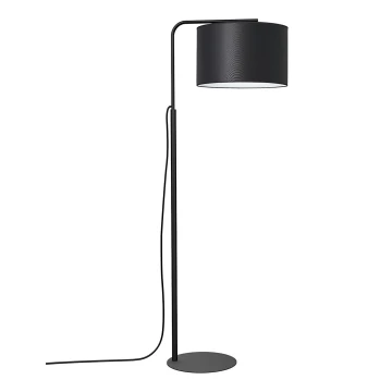 Stojací lampa ARDEN 1xE27/60W/230V černá/bílá