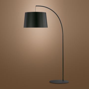 Stojací lampa HANG 1xE27/25W/230V černá