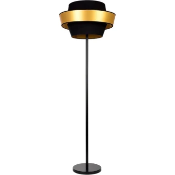 Stojací lampa PRETO GOLD 1xE27/60W/230V