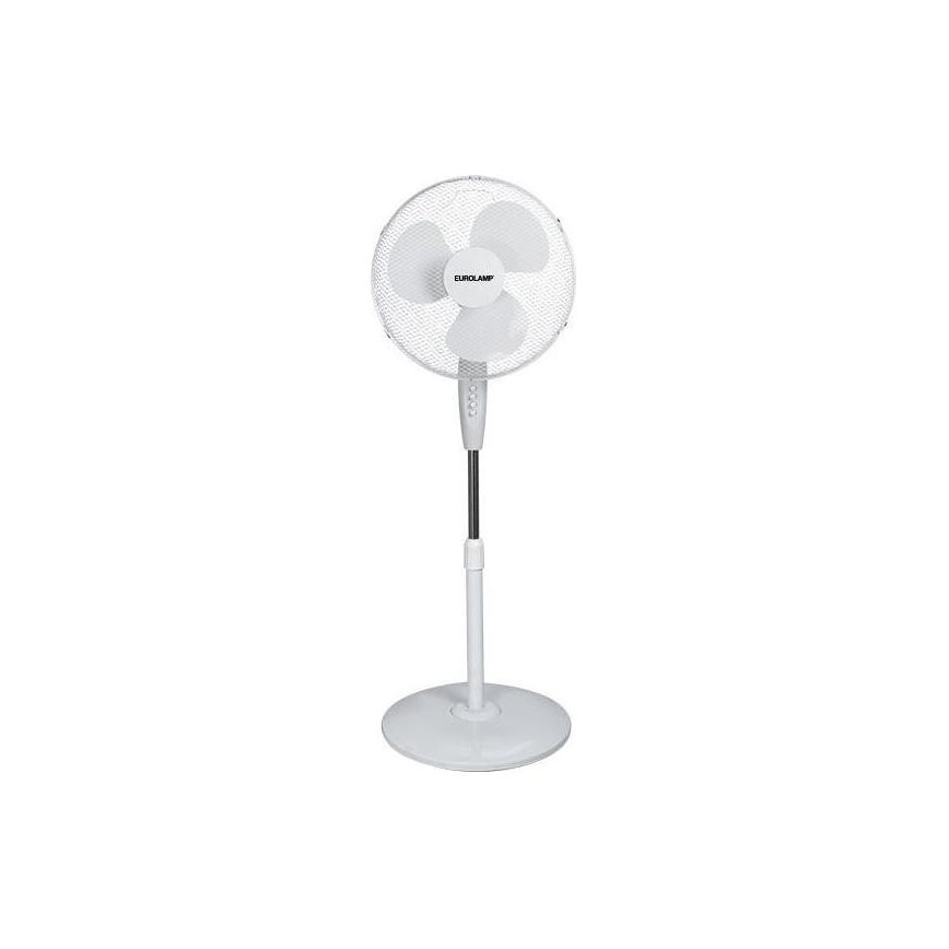 Stojanový ventilátor 60W/230V pr. 40 cm bílá