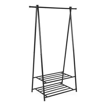 Stojanový věšák LINEA černá