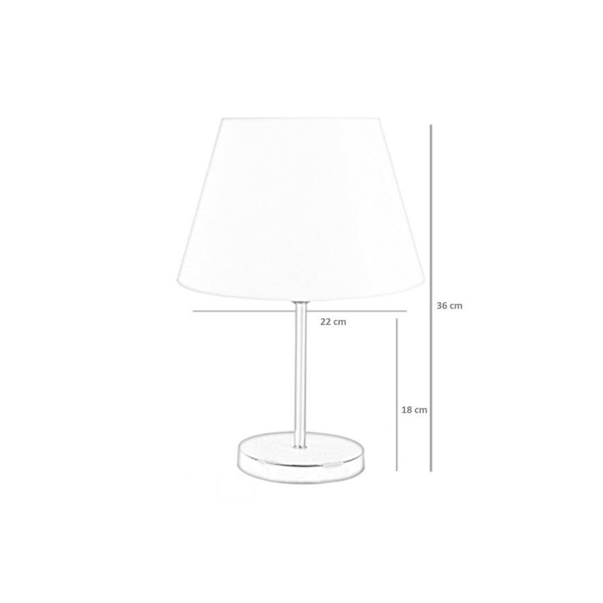 Stolní lampa 1xE27/60W/230V mosaz