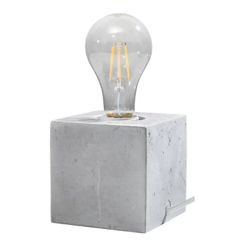 Stolní lampa ABEL 1xE27/60W/230V beton