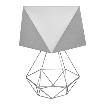 Stolní lampa ADAMANT SMALL 1xE27/60W/230V šedá