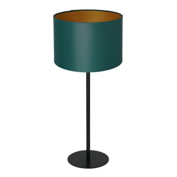 Stolní lampa ARDEN 1xE27/60W/230V pr. 25 cm zelená/zlatá