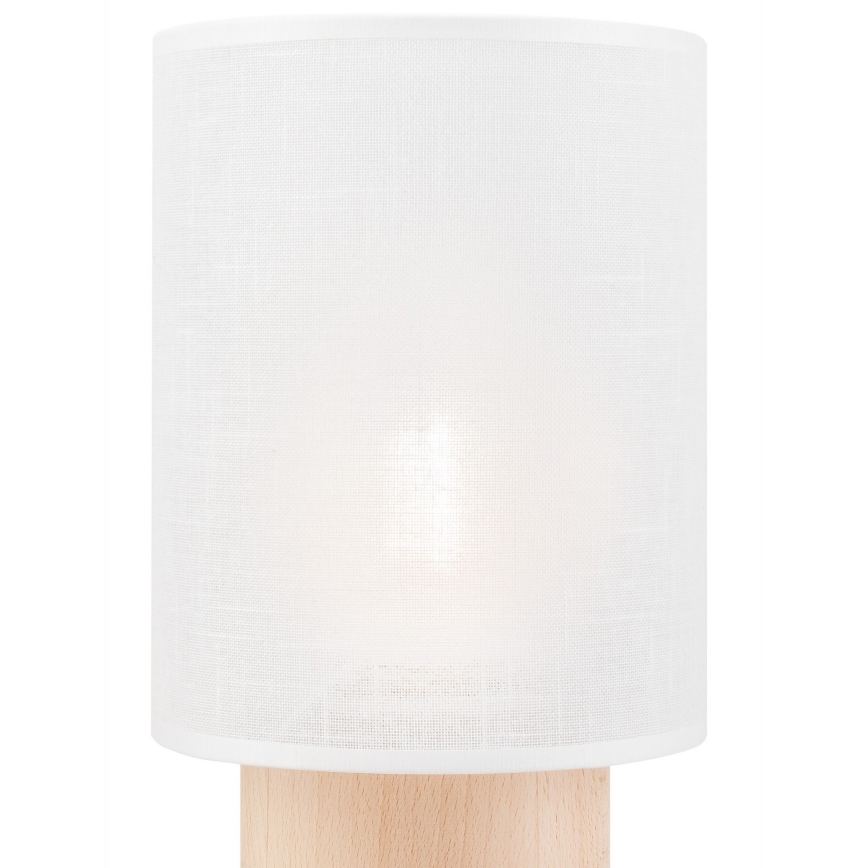 Stolní lampa ARI TABLE 1xE27/60W/230V bílá/buk