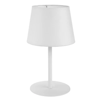 Stolní lampa MAJA 1xE27/15W/230V bílá