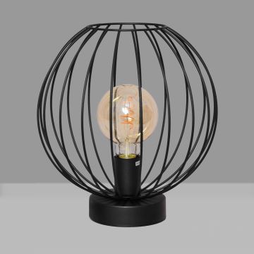 Stolní lampa MERCURE 1xE27/60W/230V černá