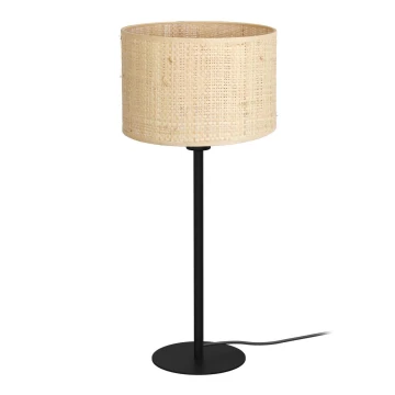 Stolní lampa RATTAN 1xE27/60W/230V pr. 25 cm ratan