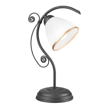 Stolní lampa RETRO II 1xE27/60W/230V antracit