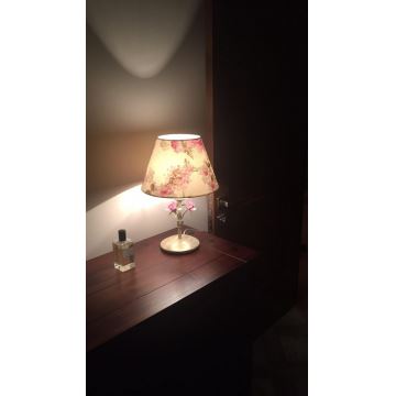 Stolní lampa ROMANCE 1xE27/60W/230V 44 cm