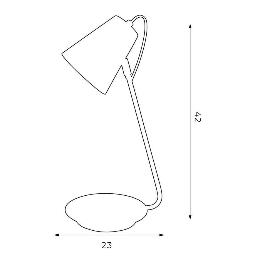 Stolní lampa TABLE LAMPS 1xE27/60W/230V