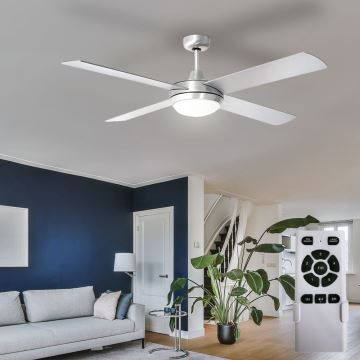 Stropní ventilátor 2xE27/35W/230V + dálkové ovládání