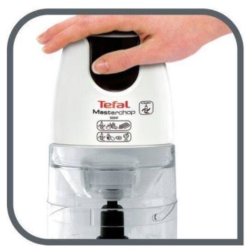 Tefal - Elektrický sekáček 500 ml MASTERCHOP XL 500W/230V bílá