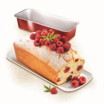 Tefal - Forma na biskupský chlebíček DELIBAKE 30 cm červená