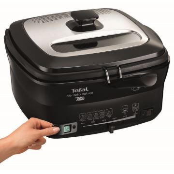 Tefal - Fritéza 2 l VERSALION DE LUXE 7v1 1600W/230V černá