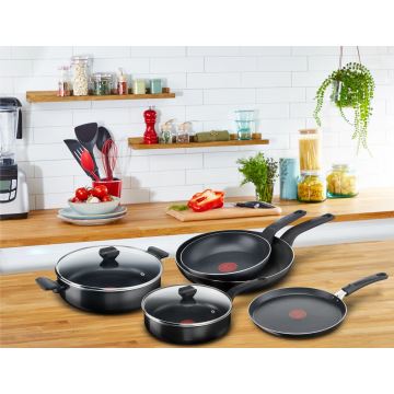 Tefal - Nízký kastrol s poklicí  SIMPLY CLEAN 28 cm