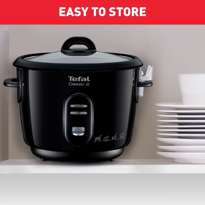 Tefal - Rýžovar CLASSIC 500W/230V 3 l černá