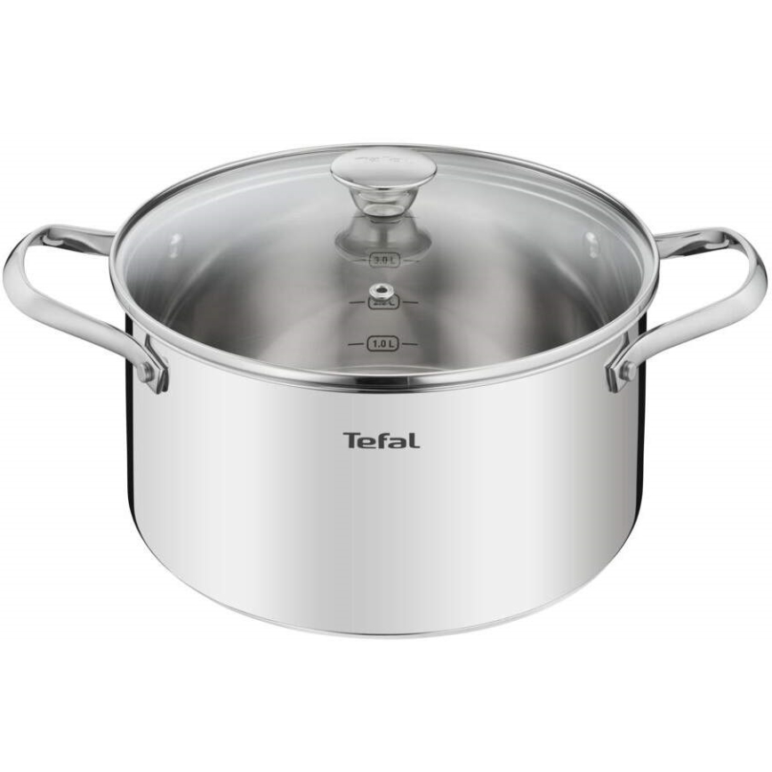 Tefal - Sada hrnců 10 ks COOK EAT nerez