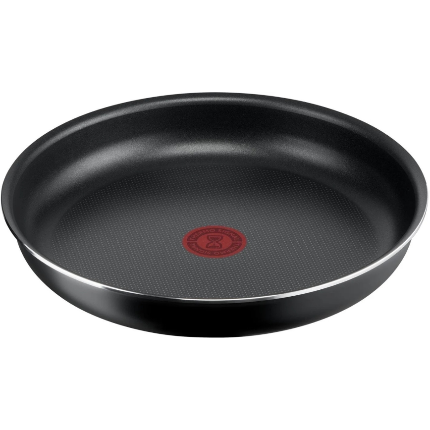 Tefal - Sada pánví 3 ks INGENIO EASY COOK & CLEAN BLACK