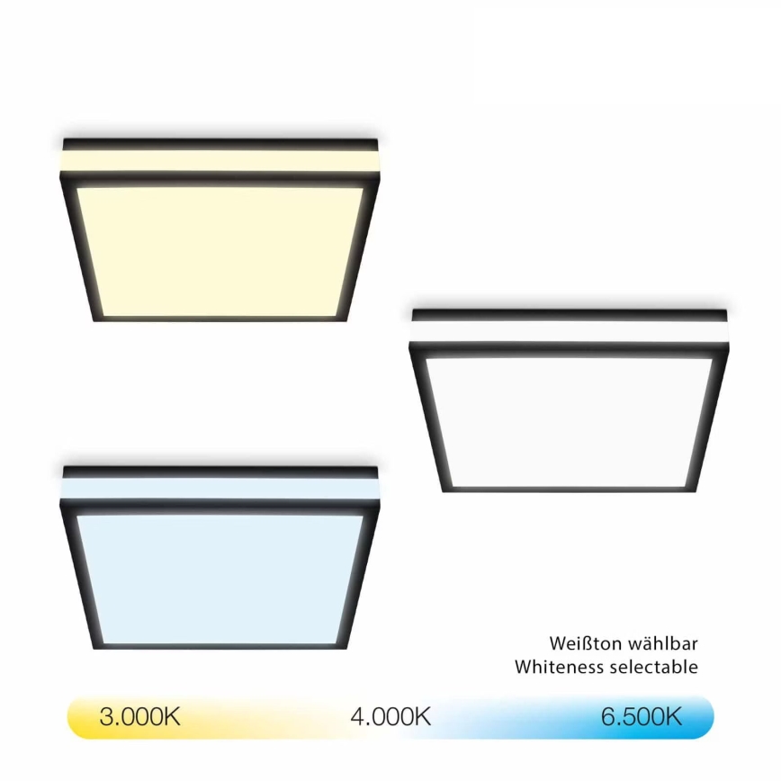 Telefunken 321305TF - LED RGBW Stmívatelné stropní svítidlo LED/18W/230V 3000-6500K + dálkové ovládání