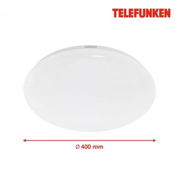 Telefunken 601306TF - LED Koupelnové stropní svítidlo se senzorem LED/20W/230V IP44 pr. 40 cm