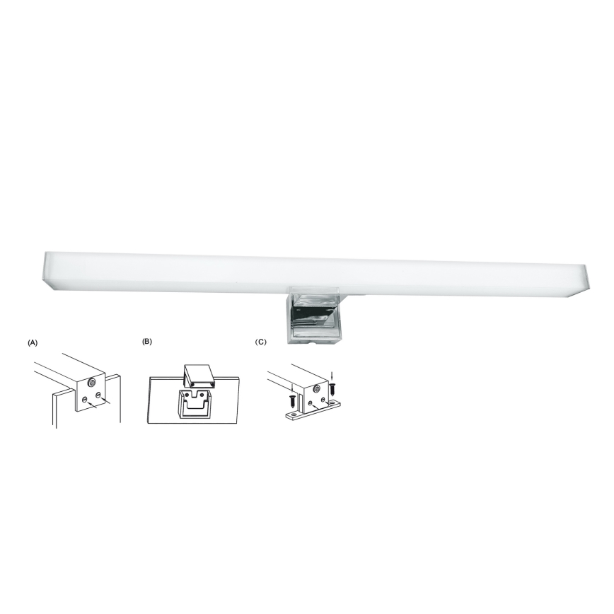 Top Light - LED Koupelnové osvětlení zrcadla OREGON LED/7W/230V 40 cm IP44