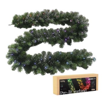 Twinkly - LED RGBW Stmívatelná vánoční dekorace PRE-LIT GARLAND 50xLED 6,2m Wi-Fi