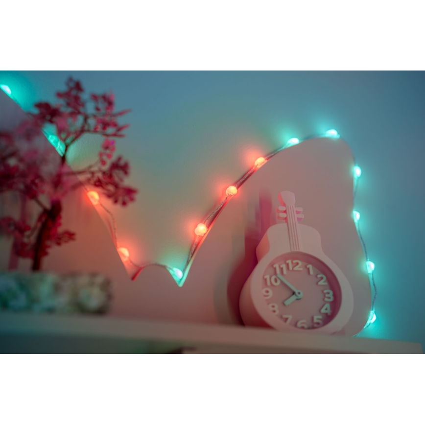 Twinkly - LED RGB Stmívatelný vánoční řetěz CANDIES 200xLED 14 m USB Wi-Fi