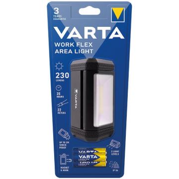 Varta 17648101421 - LED Přenosná svítilna WORK FLEX AREA LIGHT LED/3xAA IP54