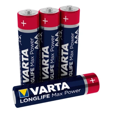 Varta 4703101404 - 4 ks Alkalická baterie LONGLIFE AAA 1,5V