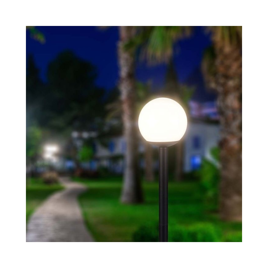 Venkovní lampa 1xE27/60W/230V IP44 97 cm černá