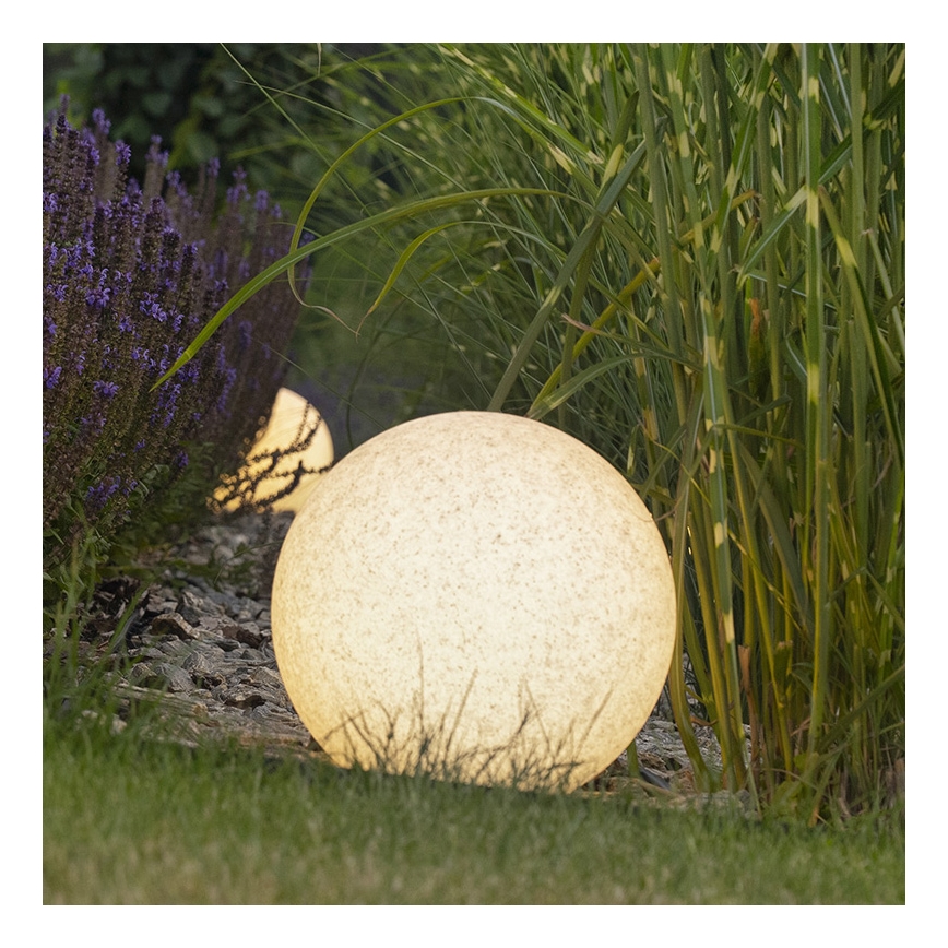 Venkovní lampa STONO 1xE27/25W/230V pr. 30 cm IP65