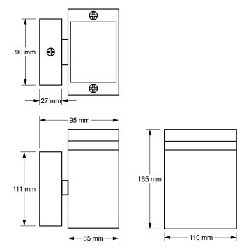 Venkovní nástěnné svítidlo LITEK 1xGU10/35W/230V IP44