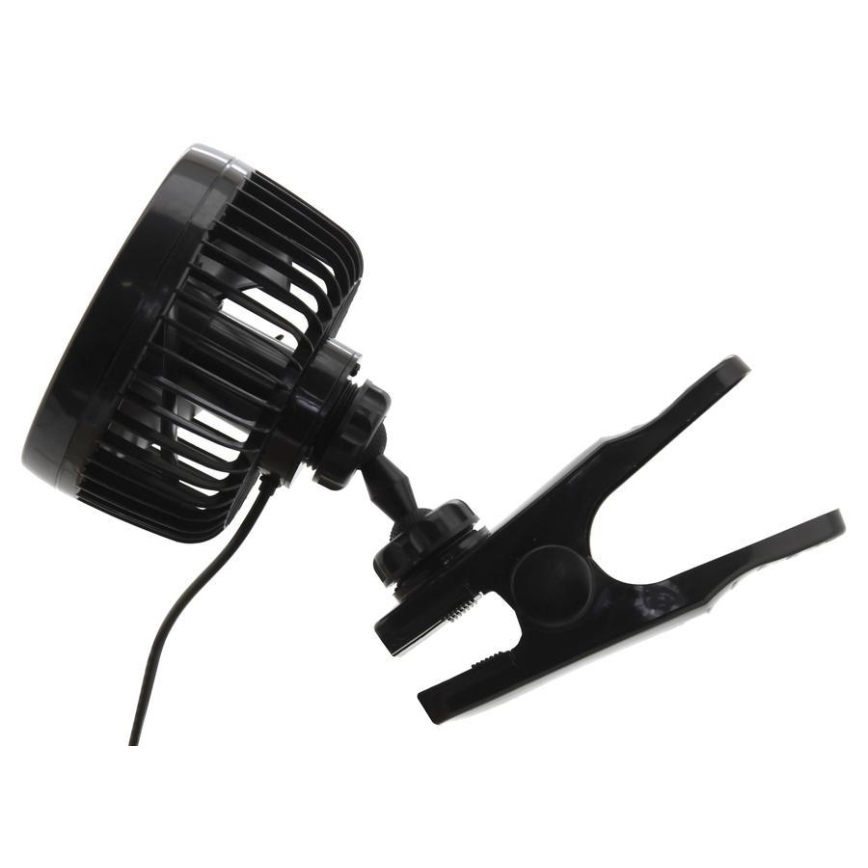Ventilátor s klipem USB 4W/5V černá