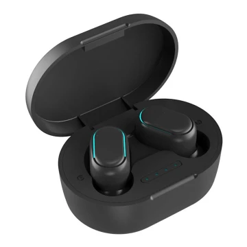 Voděodolná bezdrátová sluchátka Bluetooth černá