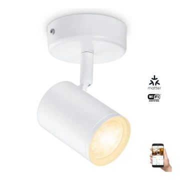 WiZ - LED Stmívatelné bodové svítidlo IMAGEO 1xGU10/4,9W/230V 2700-6500K CRI 90 Wi-Fi bílá