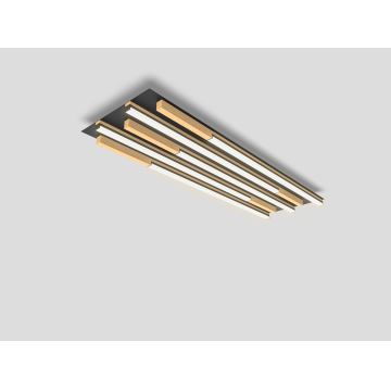 Wofi 9031-506L - LED Stmívatelné stropní svítidlo PALERMO LED/57W/230V kaučukovník