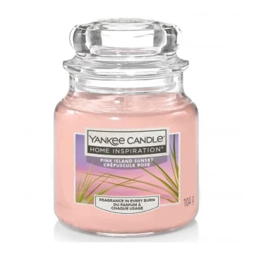 Yankee Candle - Vonná svíčka PINK ISLAND SUNSET malá 104g 20-30 hod.