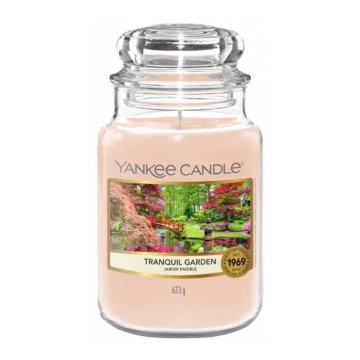 Yankee Candle - Vonná svíčka TRANQUIL GARDEN velká 623g 110-150 hod.