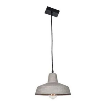 Zambelis 1655 - Lustr na lanku 1xE27/40W/230V beton