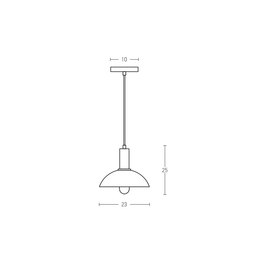 Zambelis 180052 - Lustr na lanku 1xE27/40W/230V černá