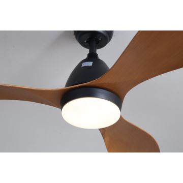 ZEVENTI - LED Stropní ventilátor MURO LED/18W/230V Wi-Fi Tuya + dálkové ovládání