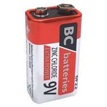 Zinkochloridová baterie 6F22 EXTRA POWER 9V