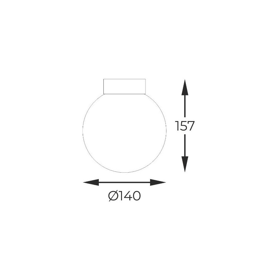 Zuma Line - Stropní svítidlo 1xG9/4W/230V černá