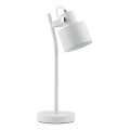 Zuma Line - Stolní lampa 1xE27/40W/230V bílá